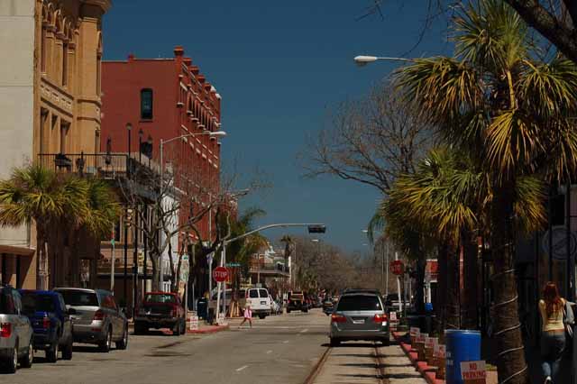 Galveston downtown 